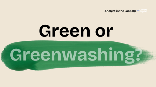 Green or Greenwashing?